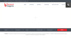 Desktop Screenshot of personaviagens.com