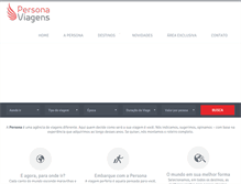 Tablet Screenshot of personaviagens.com